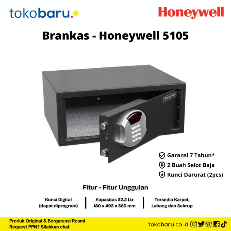 brankas safe deposit box honeywell 5105