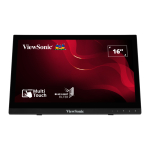 Viewsonic TD1630-3 16" Touchscreen Portable Monitor