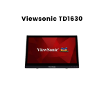 Viewsonic TD1630-3 16" Touchscreen Portable Monitor