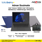 Advan Soulmate 4/128GB Intel Celeron N4020