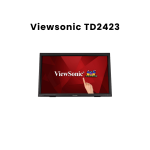 Viewsonic TD2423 24" IR Touchscreen Portable Monitor