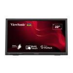 Viewsonic TD2223-2 22" IR Touchscreen Portable Monitor