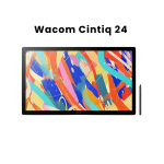 Wacom Cintiq 24 Pen Display Tablet Monitor Design with Pro Pen 3 - DTK-246/K0-C