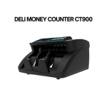Deli CT900 Money Counter Mesin Penghitung Uang