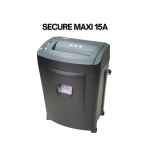 Secure Maxi 15A Cross Cut Mesin Penghancur Kertas Paper Shredder